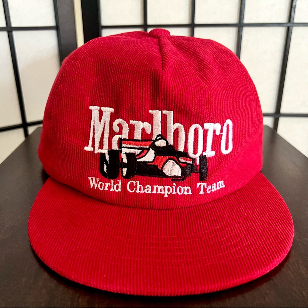 Marlboro Vintage World Champion Team Racing Snapback Cap